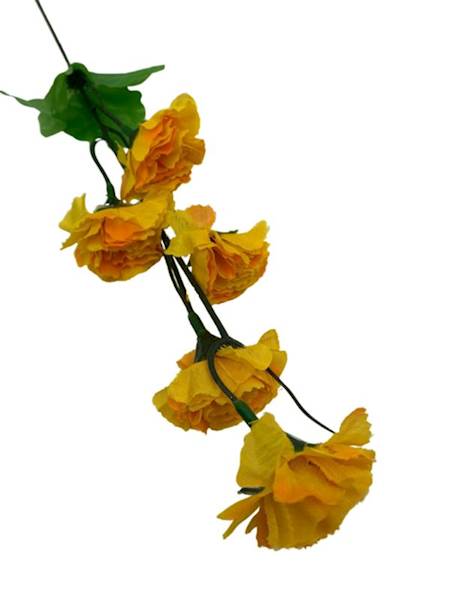 Goździk gałązka 40 cm ciemny żółty