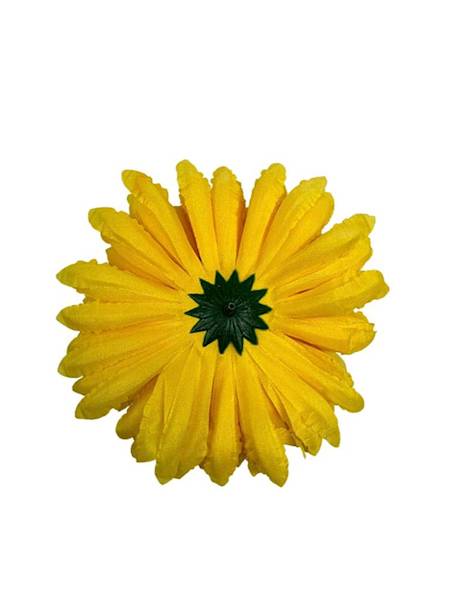 Chryzantema główka 14 cm słoneczny żółty