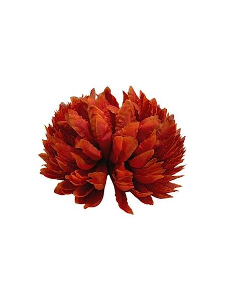 Chryzantema główka 14 cm mocny pomarańcz