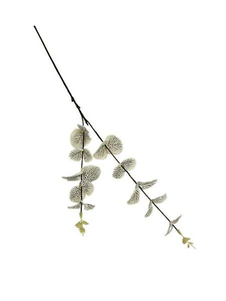 Eukaliptus gałązka 64 cm kremowy