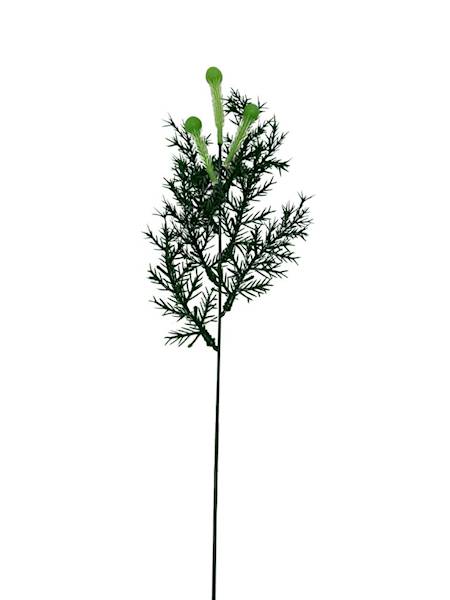 Gałązka plastikowa 50 cm zielona