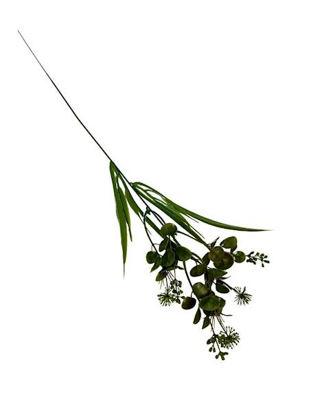 Dodatek gałązka 53 cm ciemny żółty