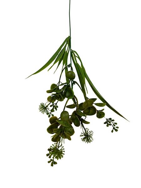 Dodatek gałązka 53 cm ciemny żółty