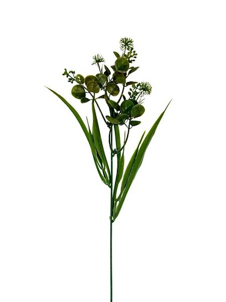 Dodatek gałązka 53 cm ciemny żółty