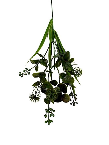 Dodatek gałązka 53 cm ciemny fiolet