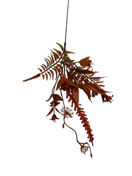 Dodatek gałązka 50 cm pomarańczowy