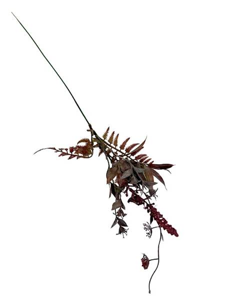 Dodatek gałązka 50 cm ciemny fiolet