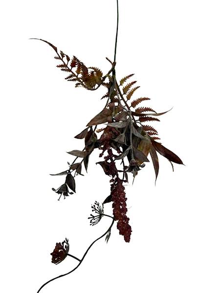 Dodatek gałązka 50 cm ciemny fiolet