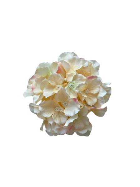 Hortensja główka 17 cm beżowa