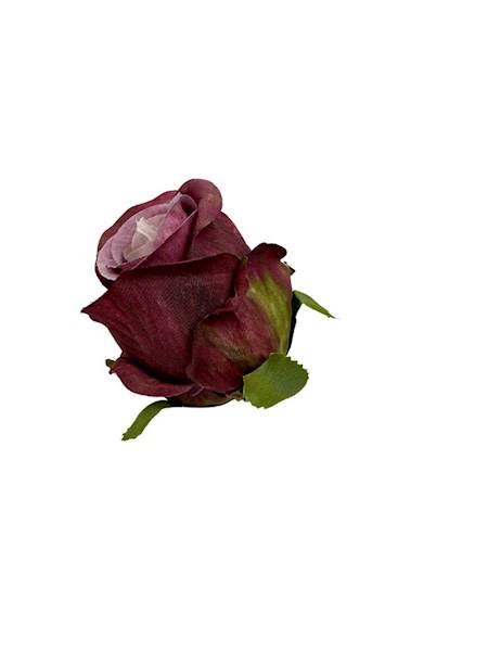 Róża główka 6 cm różowo fioletowa