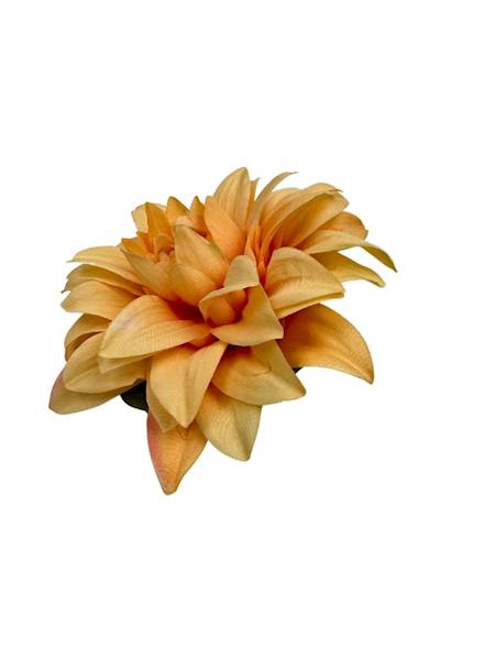 Dalia główka 14 cm jasny pomarańcz