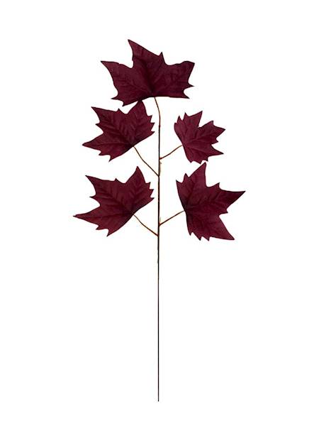 Liść klon 54 cm bordowy