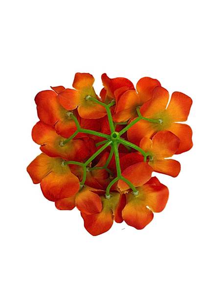 Hortensja główka 13 cm mocny pomarańcz