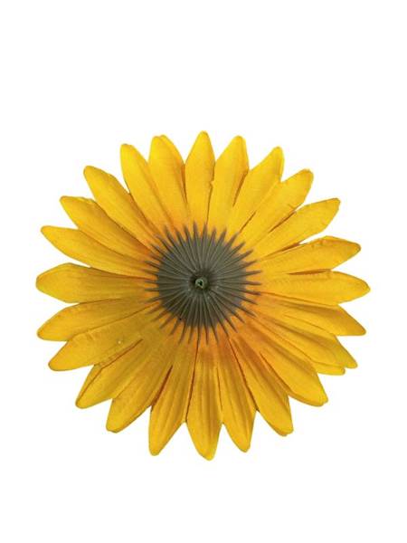 Gerbera główka 16 cm żółta