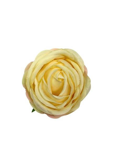 Róża główka 8 cm waniliowa