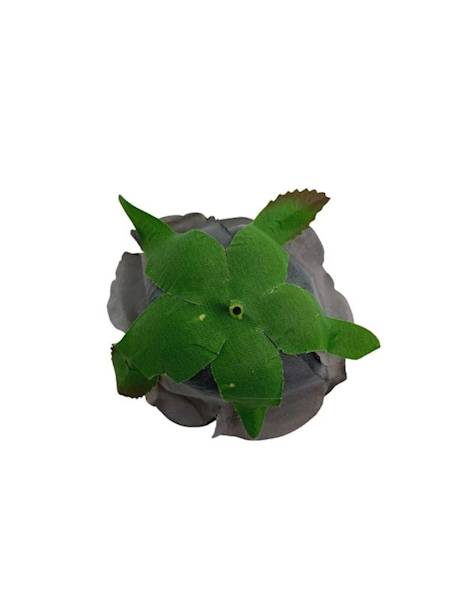 Róża główka 9 cm szara