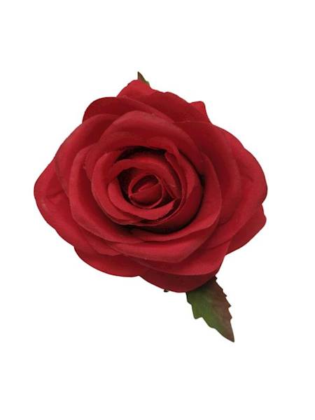 Róża główka 9 cm czerwona