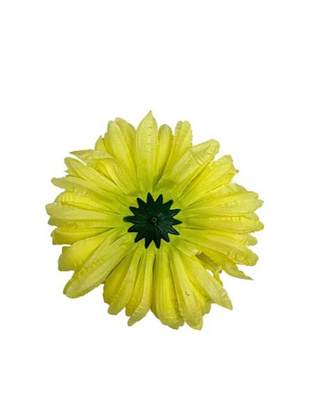Chryzantema główka 14 cm jasno żółta