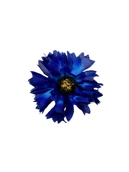 Chaber główka 8 cm ciemno niebieski