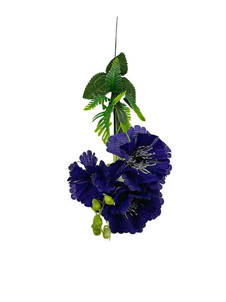 Chaber gałązka 49 cm ciemny fiolet