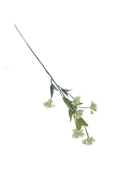 Gałązka kremowe kwiatuszki 41 cm