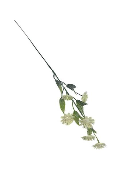 Gałązka kremowe kwiatuszki 40 cm