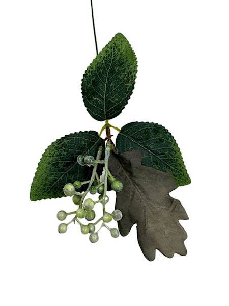 Dodatek jesienny pik dąb 40 cm szary