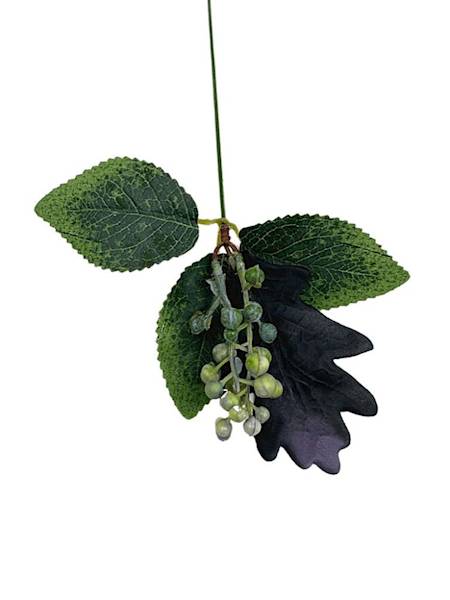 Dodatek jesienny pik dąb 40 cm czarny