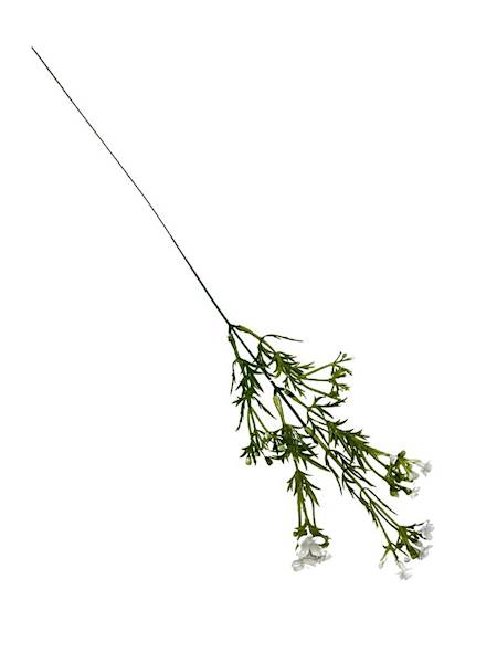 Dodatek mini kwiatuszki 53 cm biały