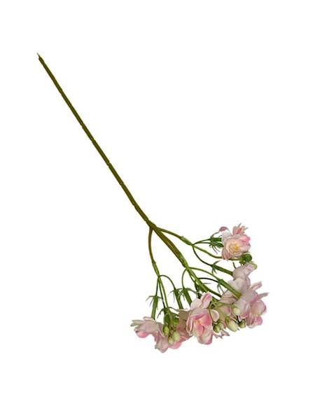 Jaśmin gałązka z kwiatami 40 cm jasny róż