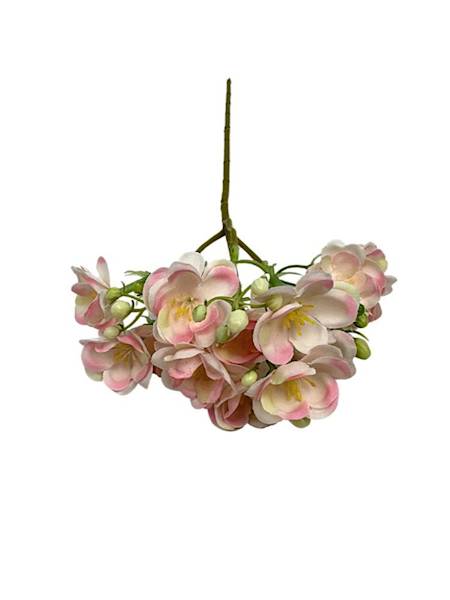 Jaśmin gałązka z kwiatami 40 cm jasny róż