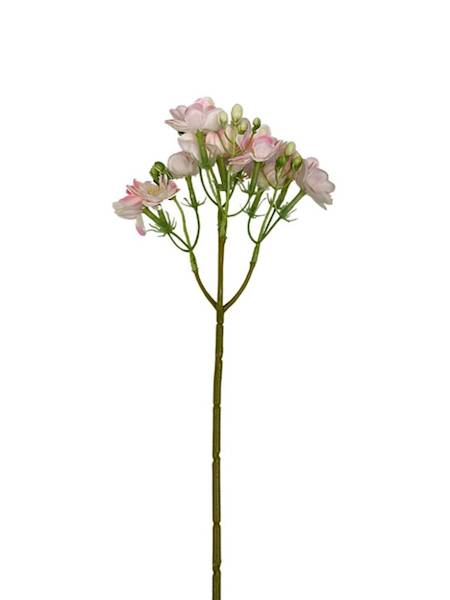 Jaśmin gałązka z kwiatami 40 cm jasny róż