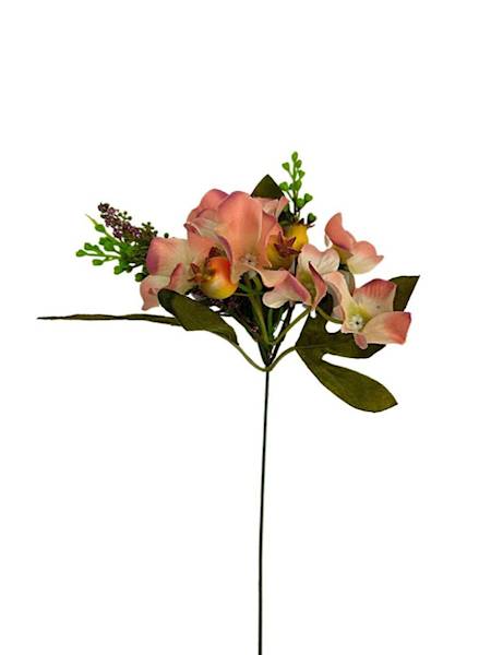 Pik różowa hortensja i dzika róża 40 cm