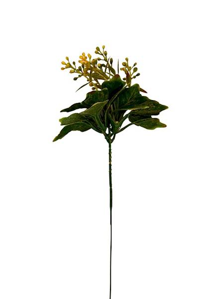 Dodatek pik z kuleczkami 30 cm żółty