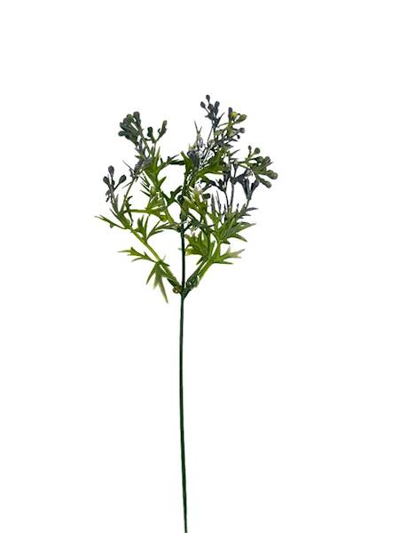 Dodatek plastikowy z kulkami 48 cm niebieski