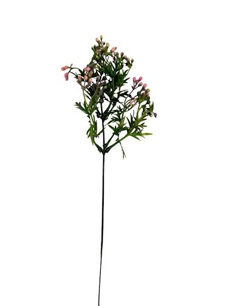 Dodatek plastikowy z kulkami 48 cm krem z różem