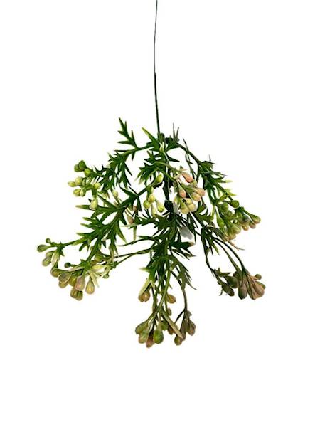 Dodatek plastikowy z kulkami 48 cm krem z różem