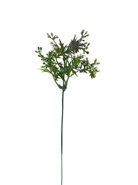 Dodatek plastikowy z kulkami 48 cm krem z brązem