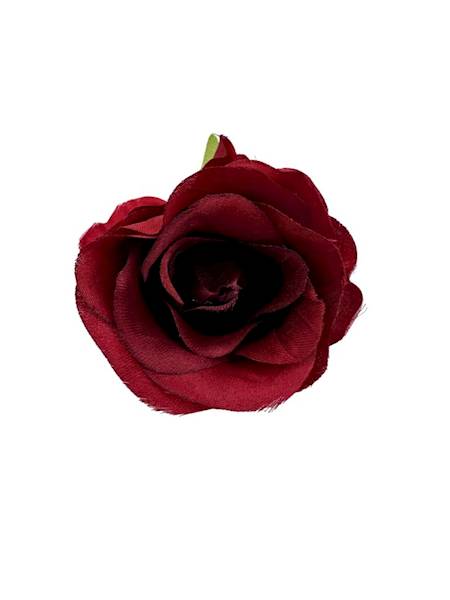 Roża główka 8 cm czerwona