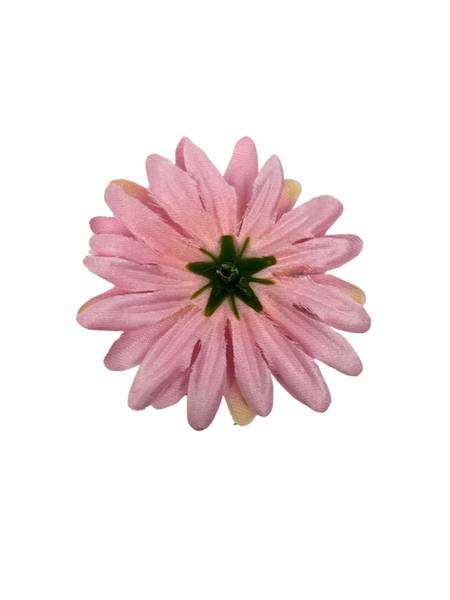 Margaretka główka 6 cm różowa 6 sztuk