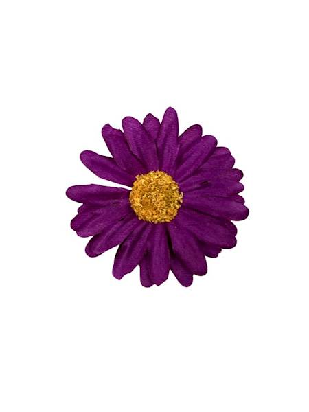 Margaretka główka 6 cm fiolet 6 sztuk