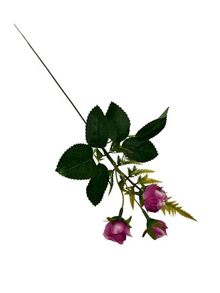 PIK RÓŻA 38 CM RÓŻ Z BIAŁYM