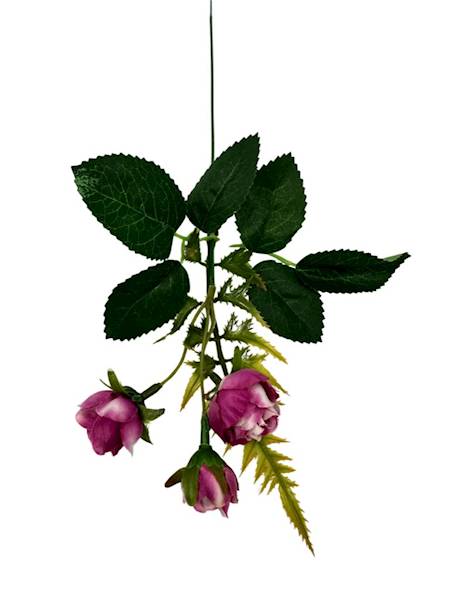 PIK RÓŻA 38 CM RÓŻ Z BIAŁYM