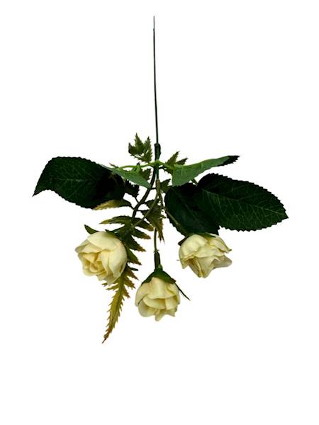 PIK RÓŻA 38 CM KREMOWY