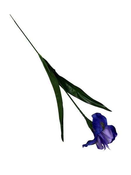 Irys gałązka 58 cm niebiesko fioletowy
