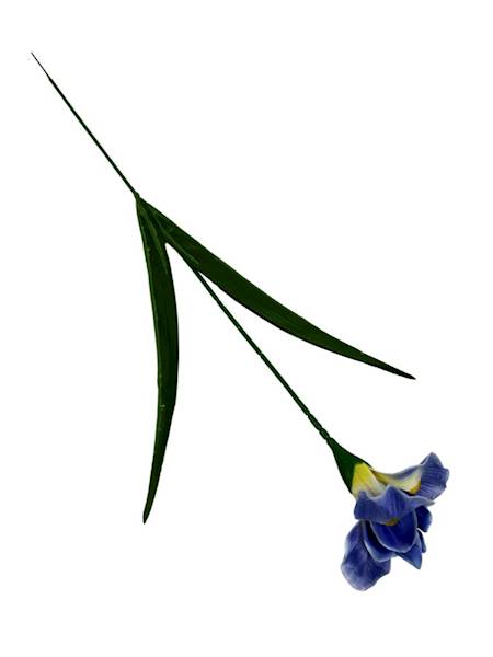 Irys gałązka 58 cm niebieski