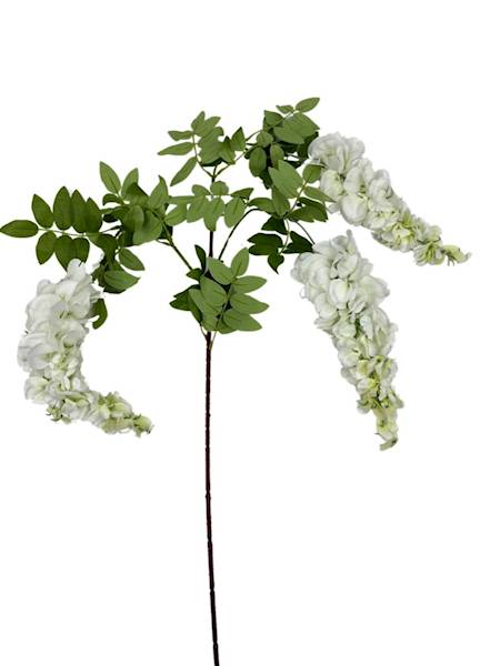 WISTERIA GAŁĄZKA 106 CM BIAŁA