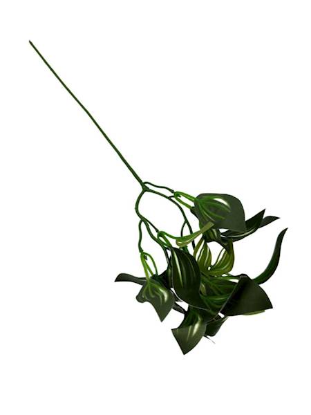 TRZYKROTKA GAŁĄZKA 35 CM ZIELONA Z BIAŁYM