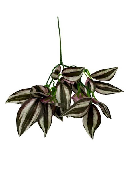 TRZYKROTKA GAŁĄZKA 35 CM RÓŻOWO ZIELONA