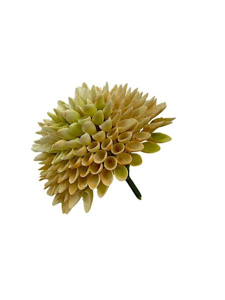 Czosnek główka plastikowa 9 cm delikatny pomarańcz